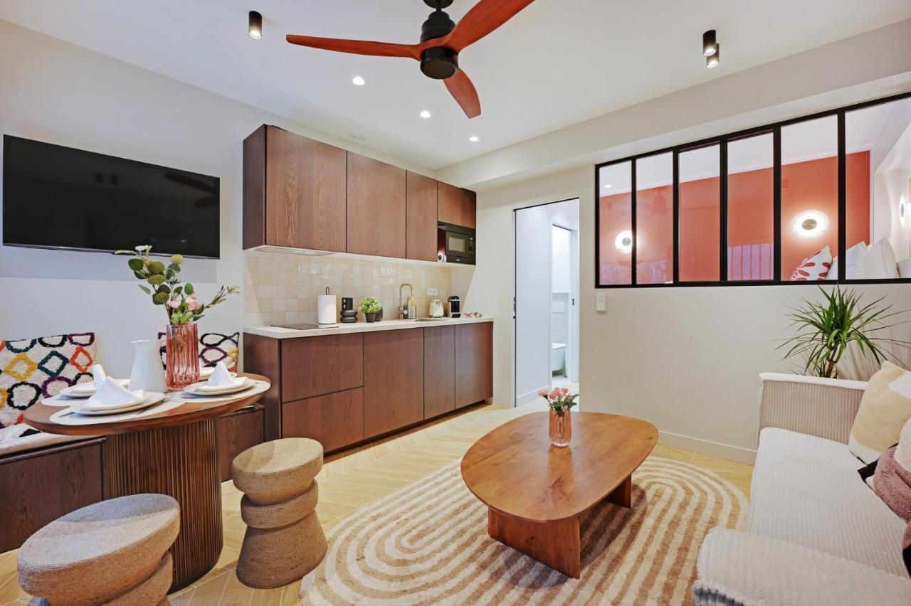 Superbe T2 Opera Cadet Apartment Paris Bagian luar foto